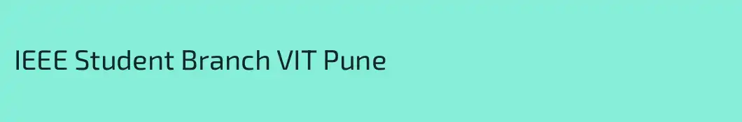 IEEE Student Branch VIT Pune